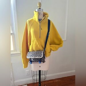 Lululemon Athletica Yellow Fleece Pullover